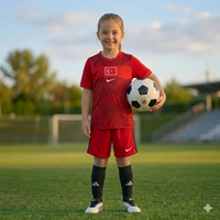 WM 2026 -  Kinder Trikot Türkiye - Heim
